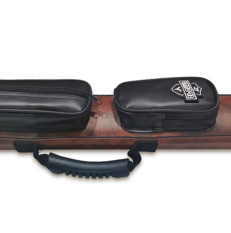 BY SPORTS 2x2 Hard cue case Oval Pool Cue Billiard Stick Carrying Case - Image 4